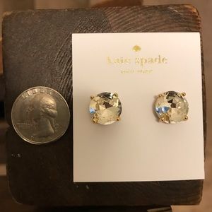 Kate Spade gumdrop studs NWT